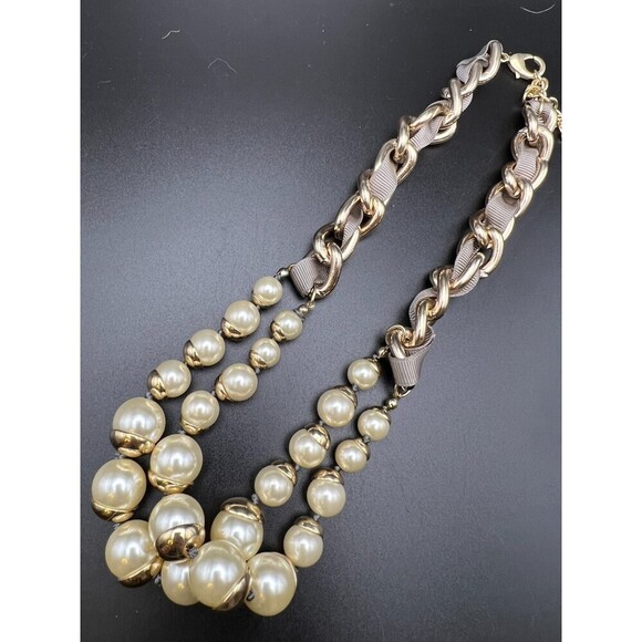 COLDWATER Creek Mixed Media Necklace - Picture 8 of 14